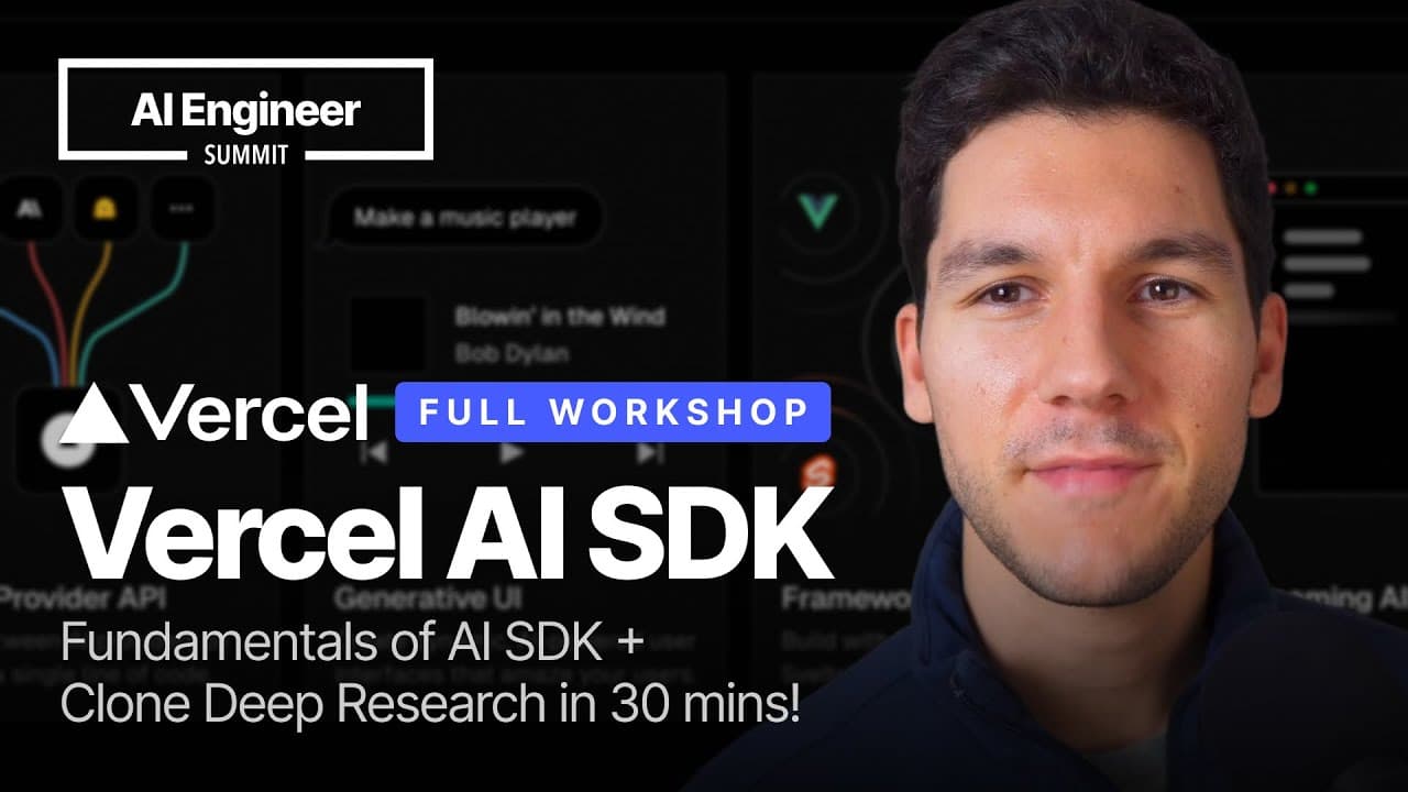 AI SDK Masterclass: Deep Research Agent thumbnail